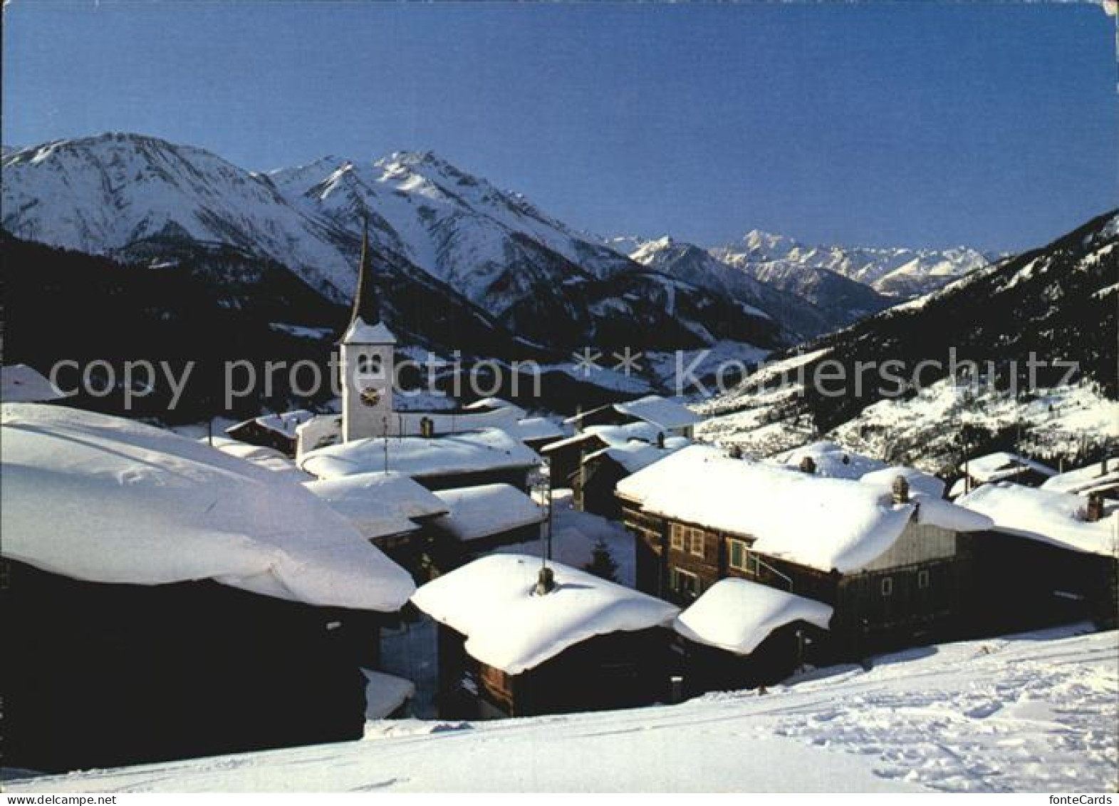 Bellwald Bettlihorn Weisshorn