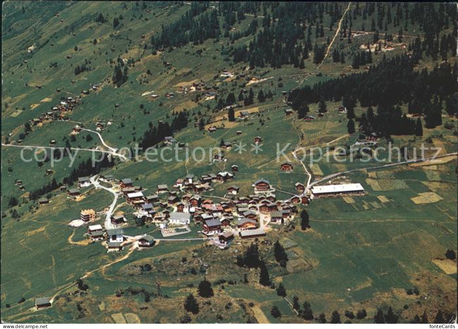 Bellwald Fliegeraufnahme