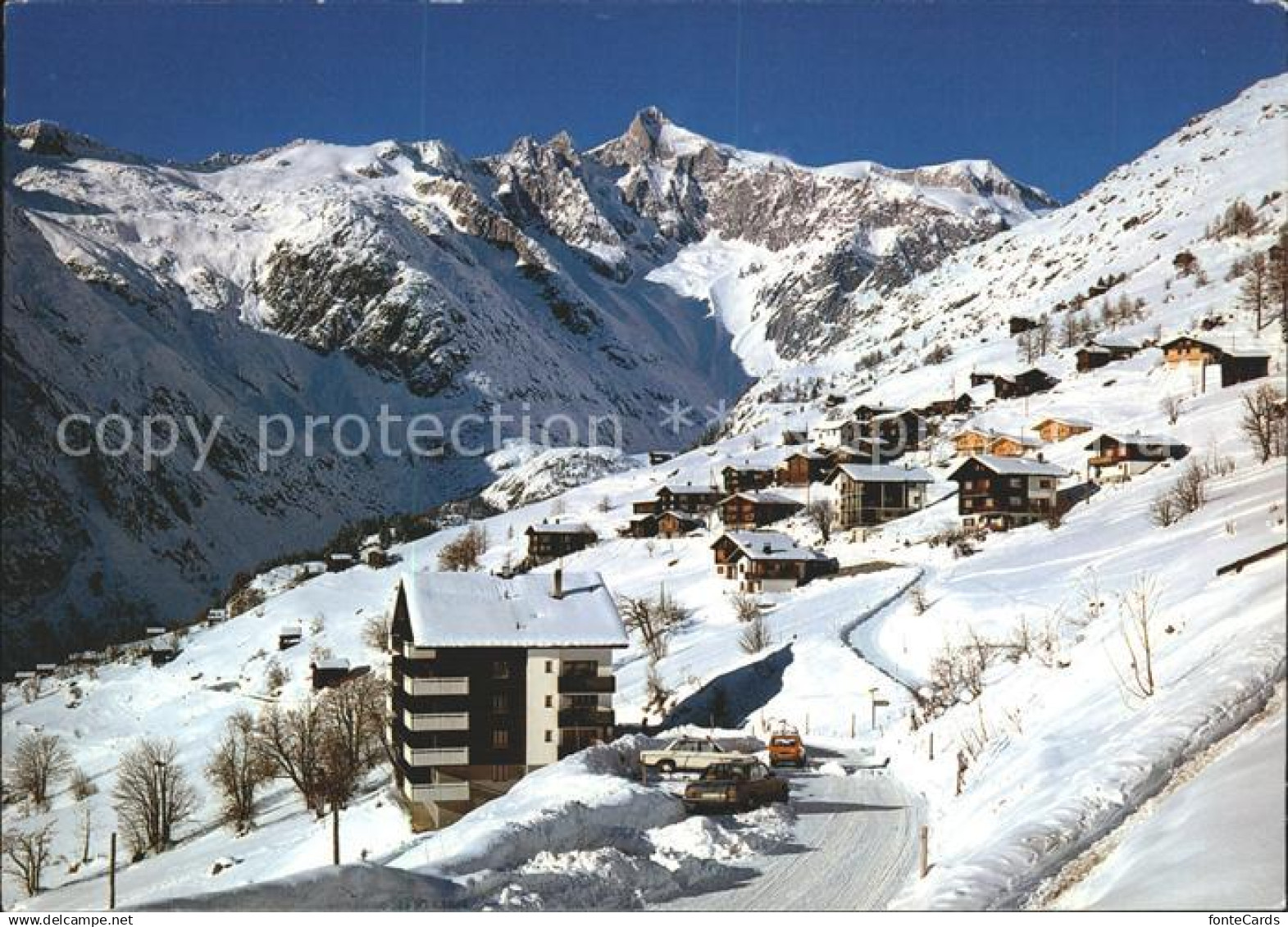 Bellwald Ortsblick