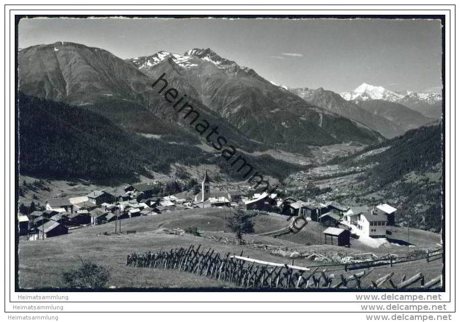 Bellwald - Weisshorn - Foto-AK