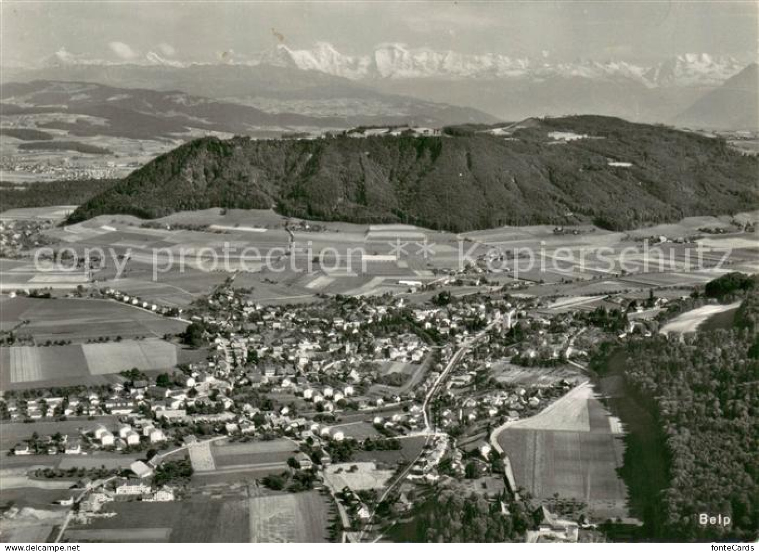 Belp BE Fliegeraufnahme