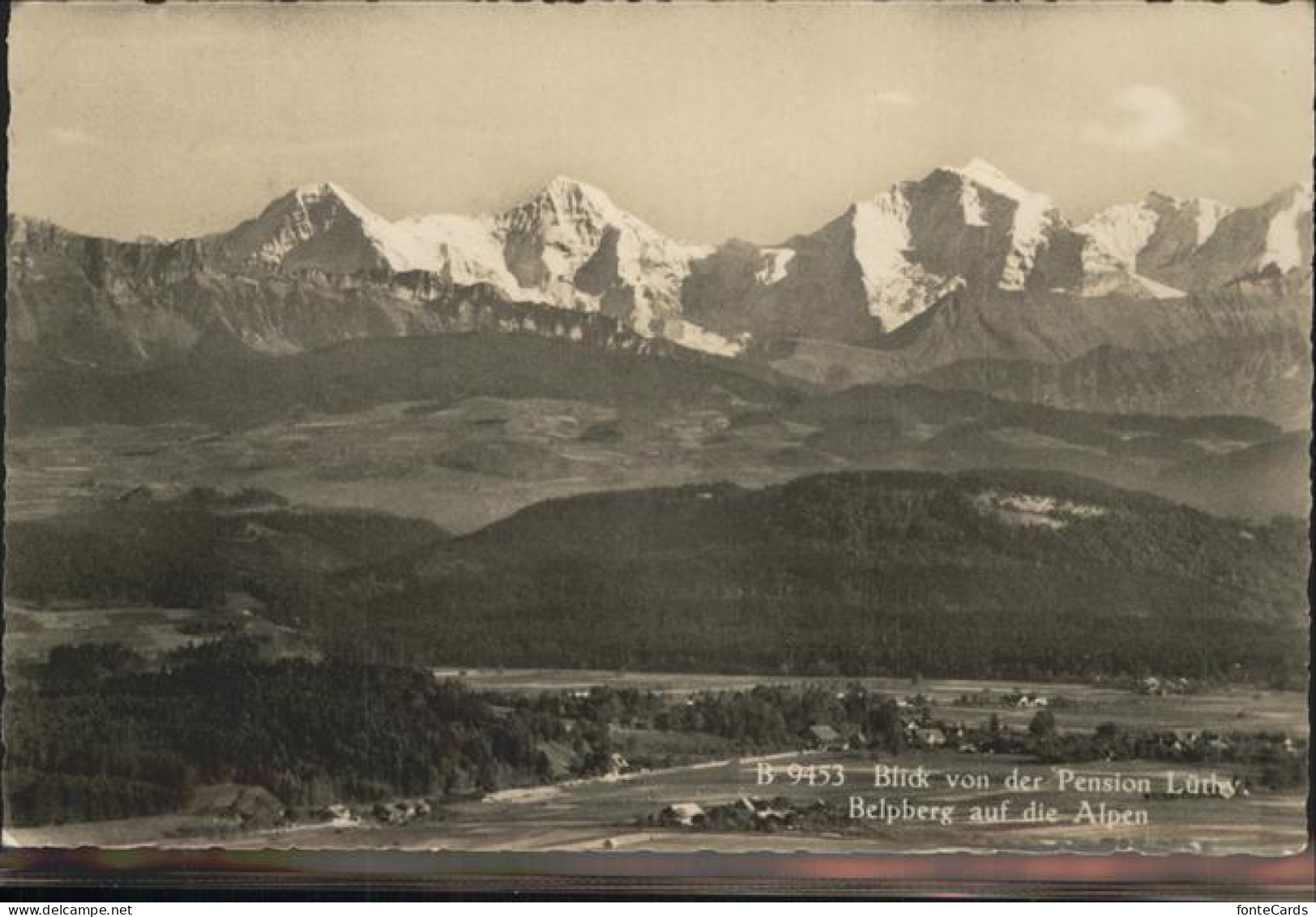 Belpberg Muensingen Alpen