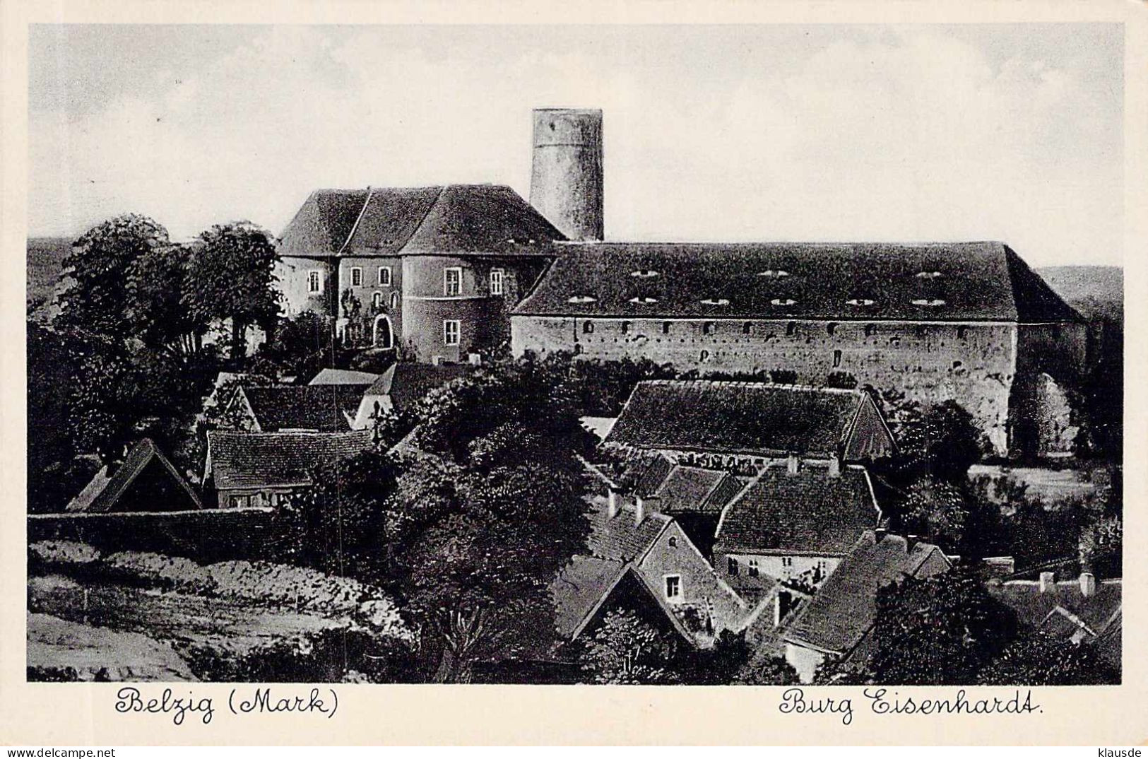 Belzig (Mark) - Burg Eisenhardt gel.1937