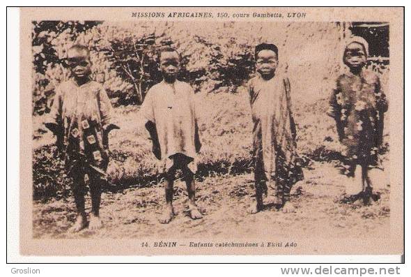 BENIN 14 ENFANTS CATECHUMENES A EKITI ADO (BELLE ANIMATION)