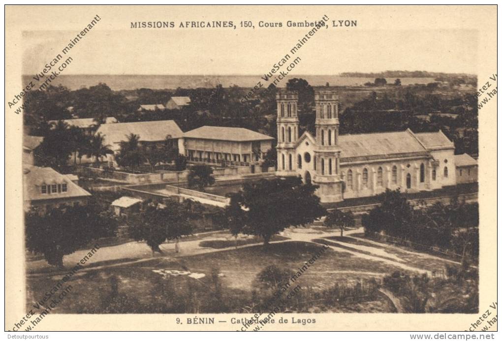 BENIN Cathédrale de LAGOS  Missions Africaines