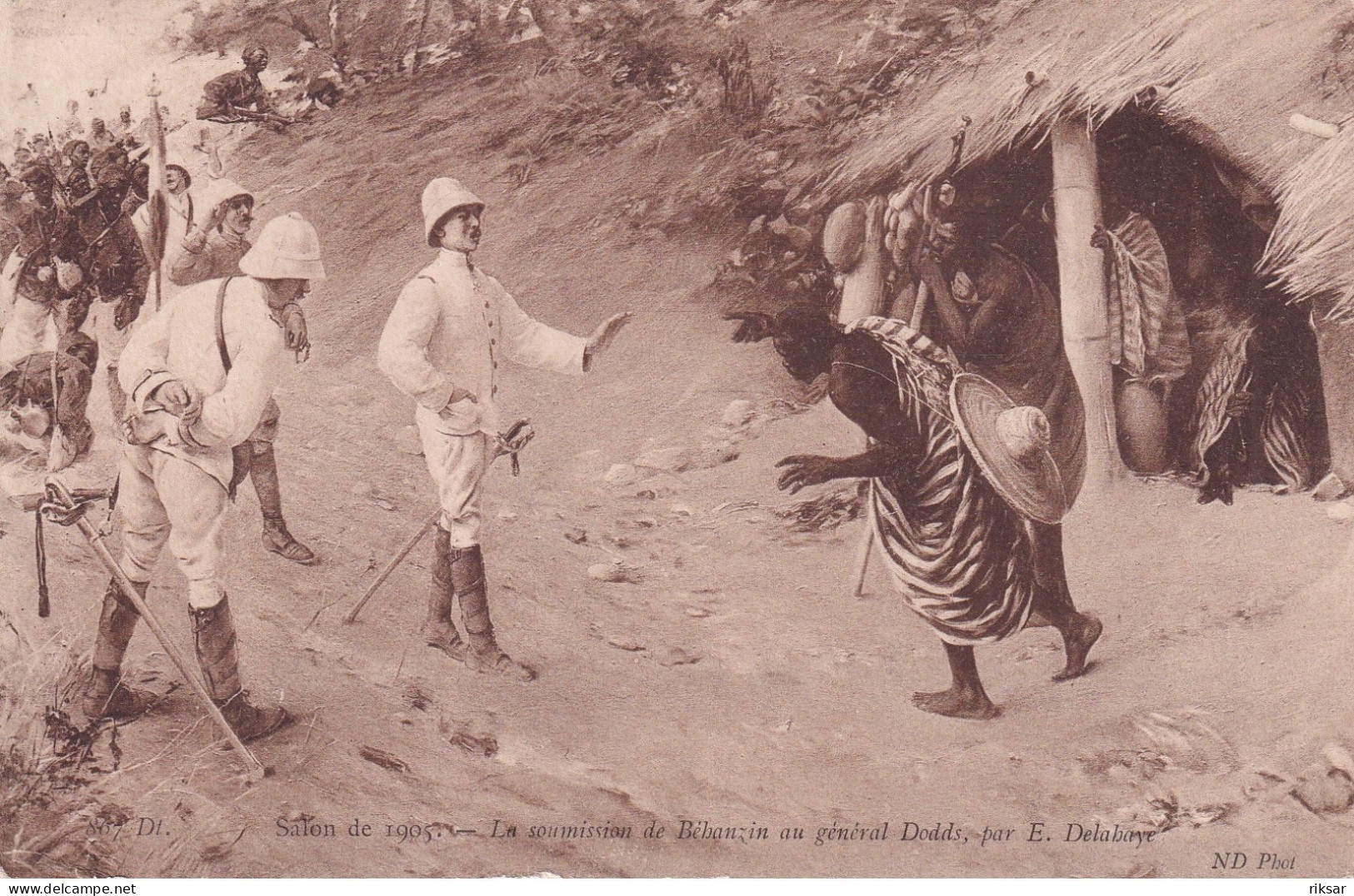 BENIN(DAHOMEY) BEHANZIN(SALON DE PARIS)