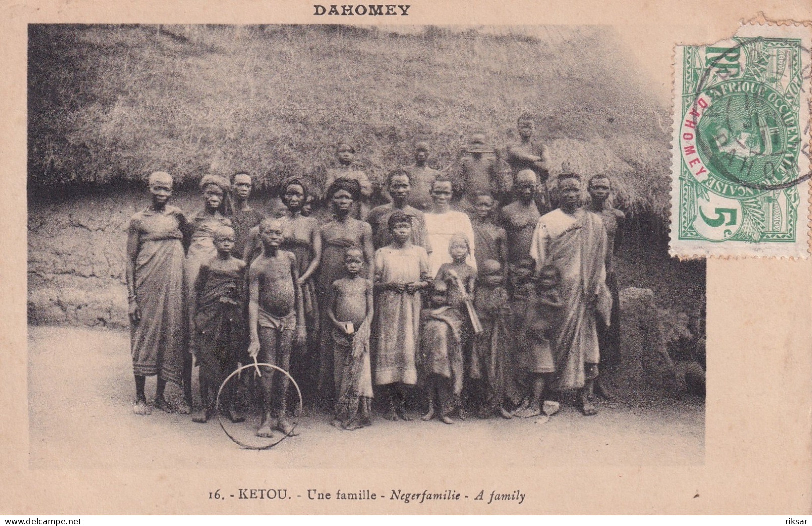 BENIN(DAHOMEY) KETOU(TYPE)