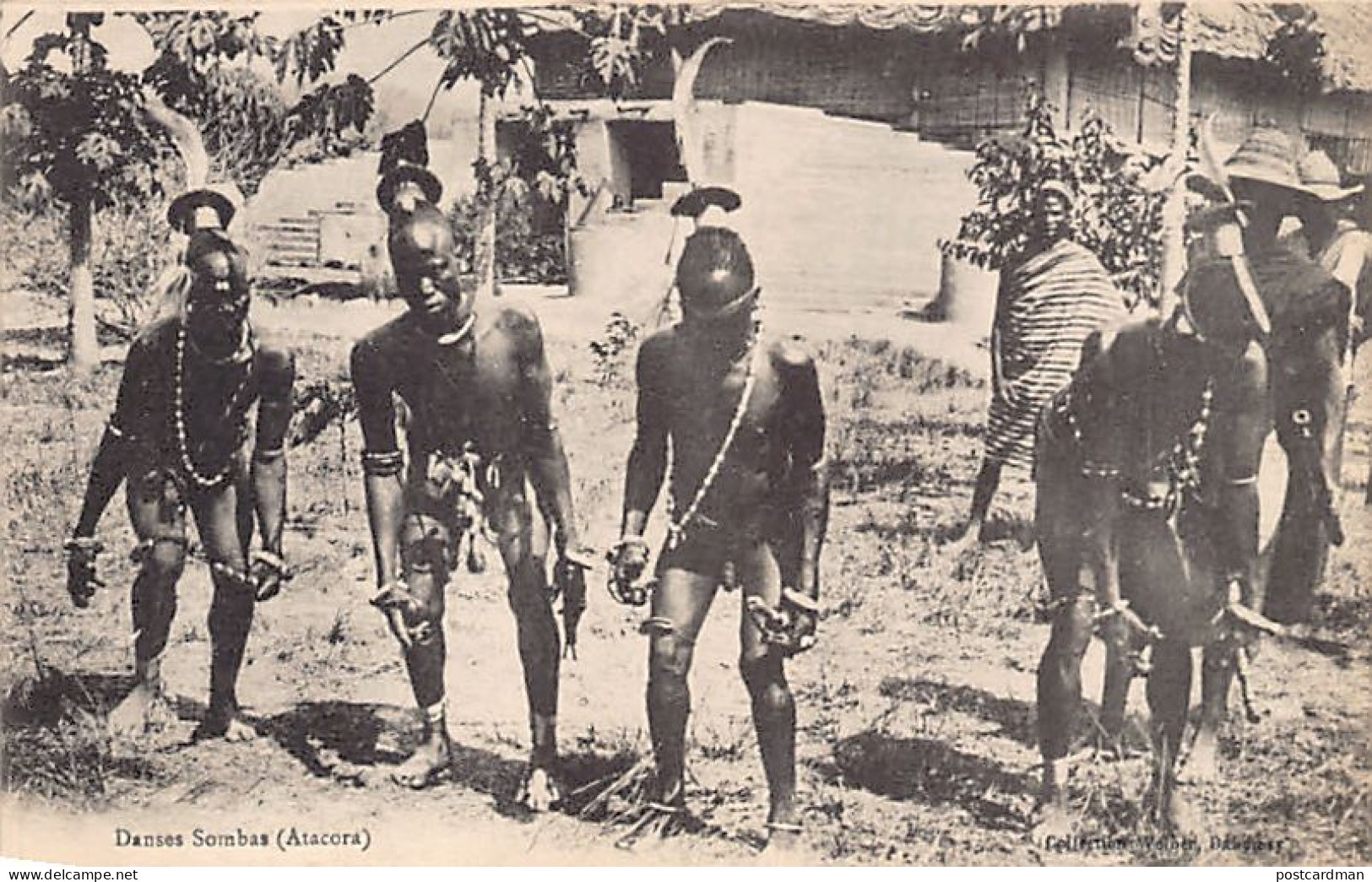 Bénin - Danses sombas à Atacora - Ed. Geo Wolber