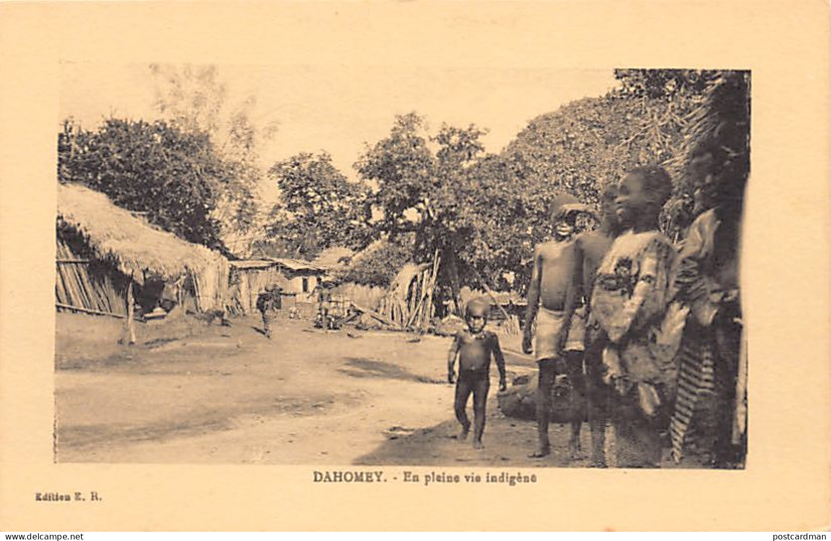 Bénin - En pleine vie indigène - Ed. E.R.