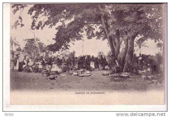BENIN , Marché de ZAGNANADO