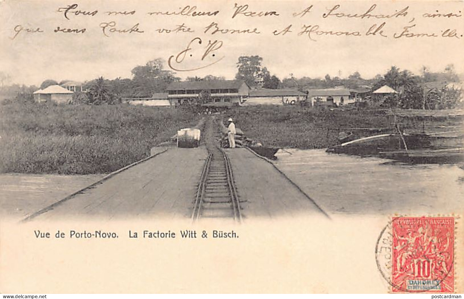 Bénin - PORTO NOVO - La factorerie Witt & Büsck