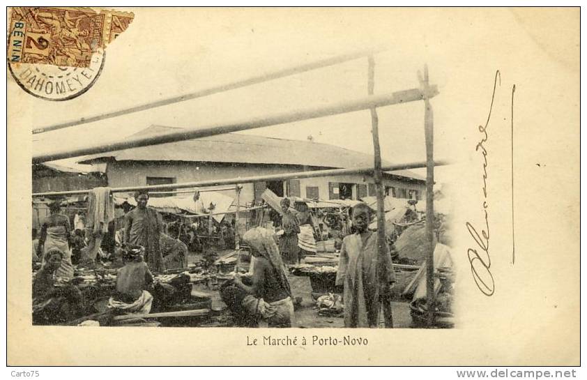 BENIN - PORTO-NOVO - Le Marché