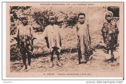 BENIN 14 ENFANTS CATECHUMENES A EKITI ADO (BELLE ANIMATION)