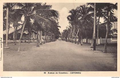 Bénin - COTONOU - Avenue des Cocotiers - Ed. Valla-Richard 46