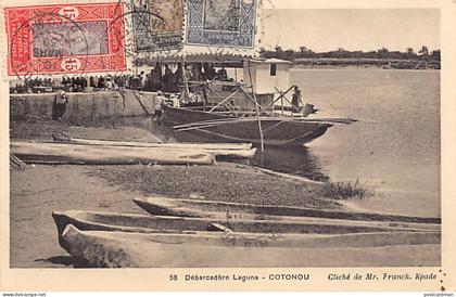 Bénin - COTONOU - Débarcadère Lagune - Ed. Mr. Franck 58