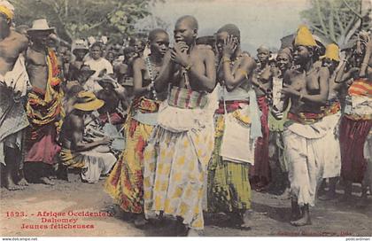 Bénin - Dahomey - Jeunes féticheuses - Ed. Fortier 1523