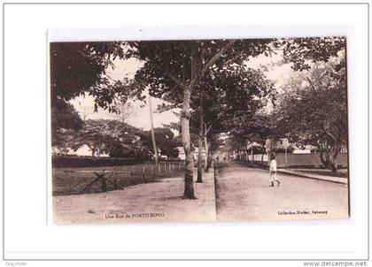 BENIN Porto Novo, Rue, animée, ed Wolber, 1928