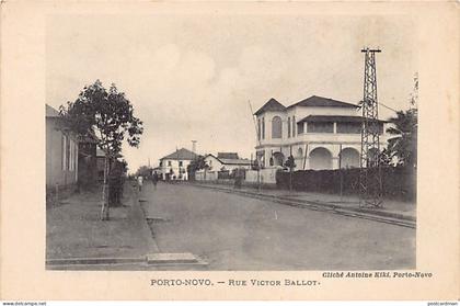Bénin - PORTO NOVO - Rue Victor Ballot - Ed. A. Kiki