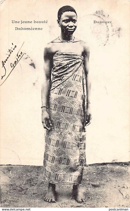 Bénin - Une jeune beauté Dahoméenne - Ed. inconnu