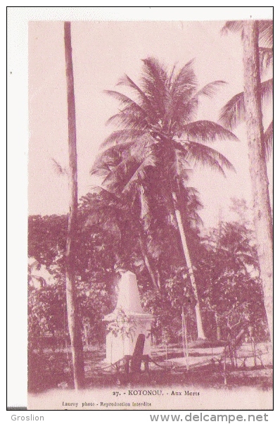 KOTONOU 27 AUX MORTS