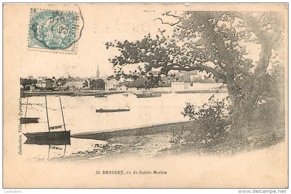 BENODET VU DE SAINTE MARINE