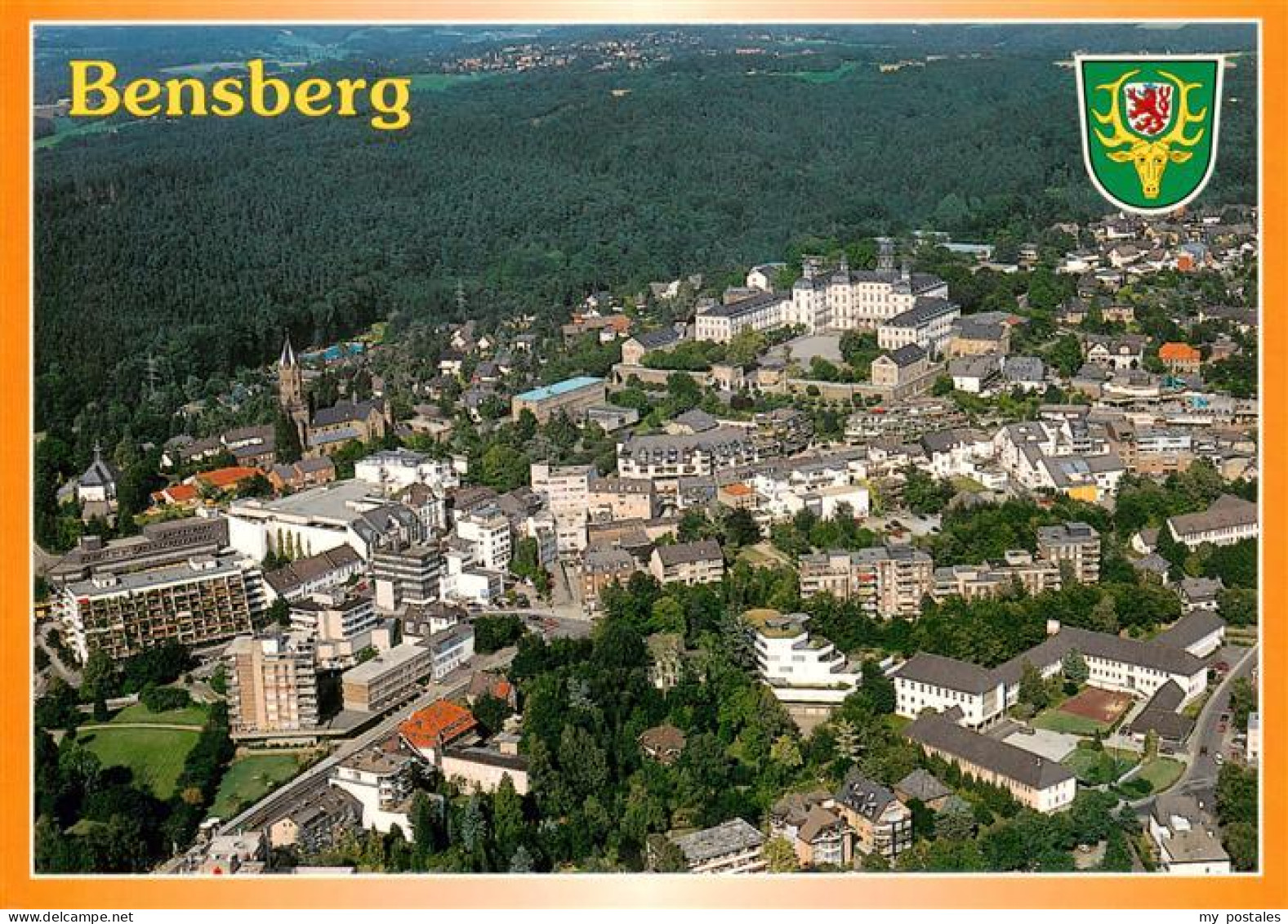 Bensberg Bergisch-Gladbach Fliegeraufnahme