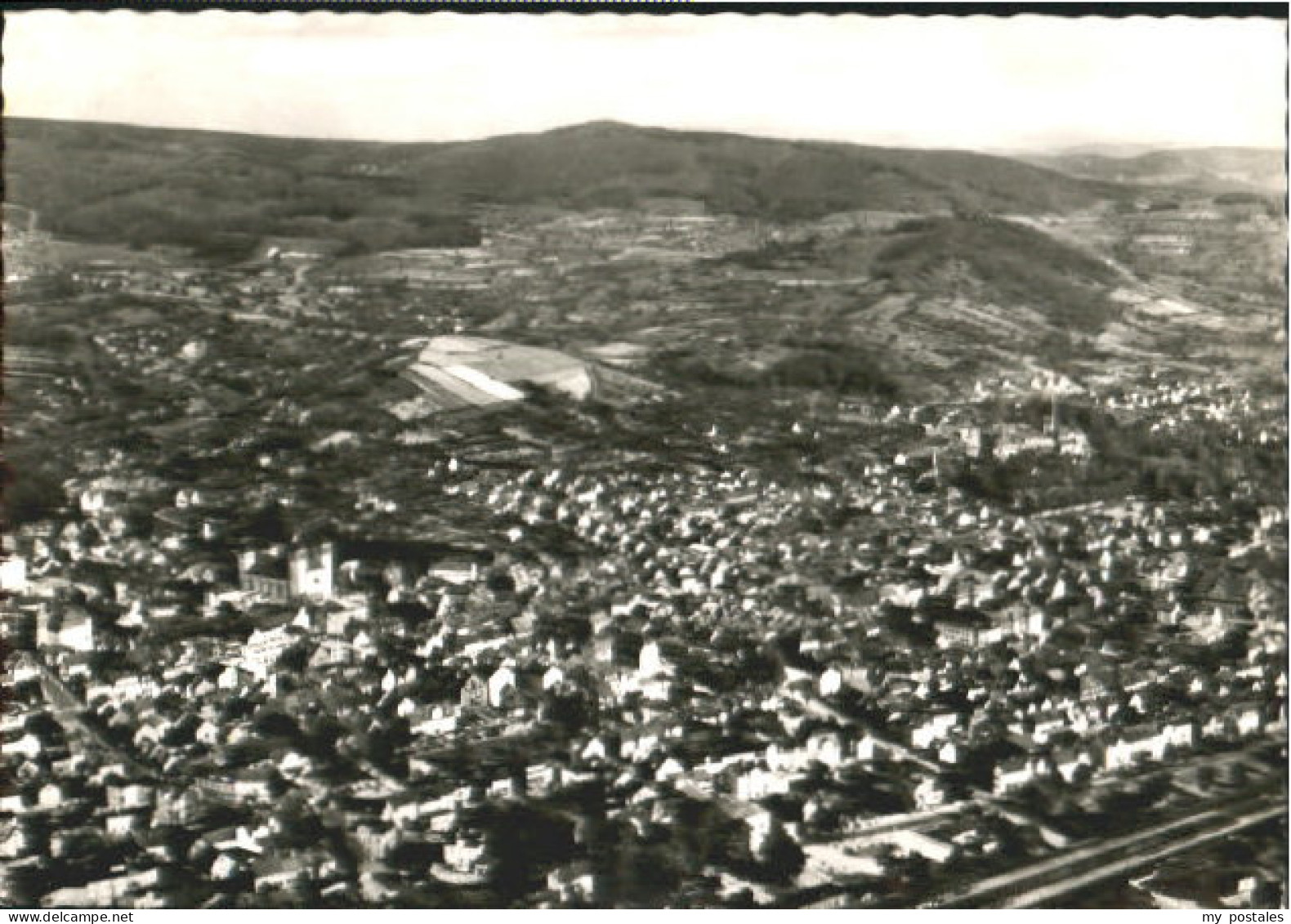 Bensheim Bergstrasse Bensheim Fliegeraufnahme x 1962