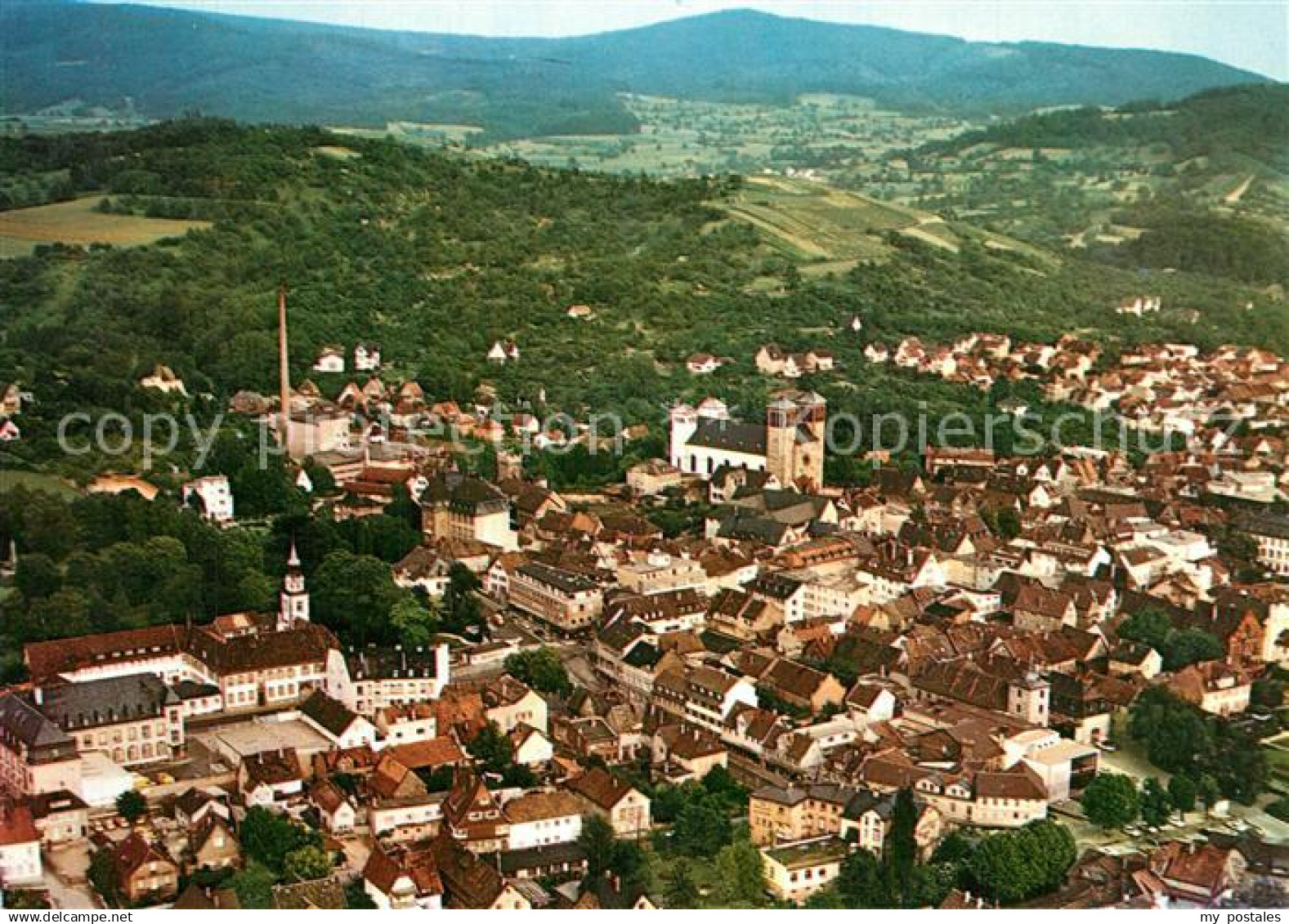 Bensheim Bergstrasse Fliegeraufnahme