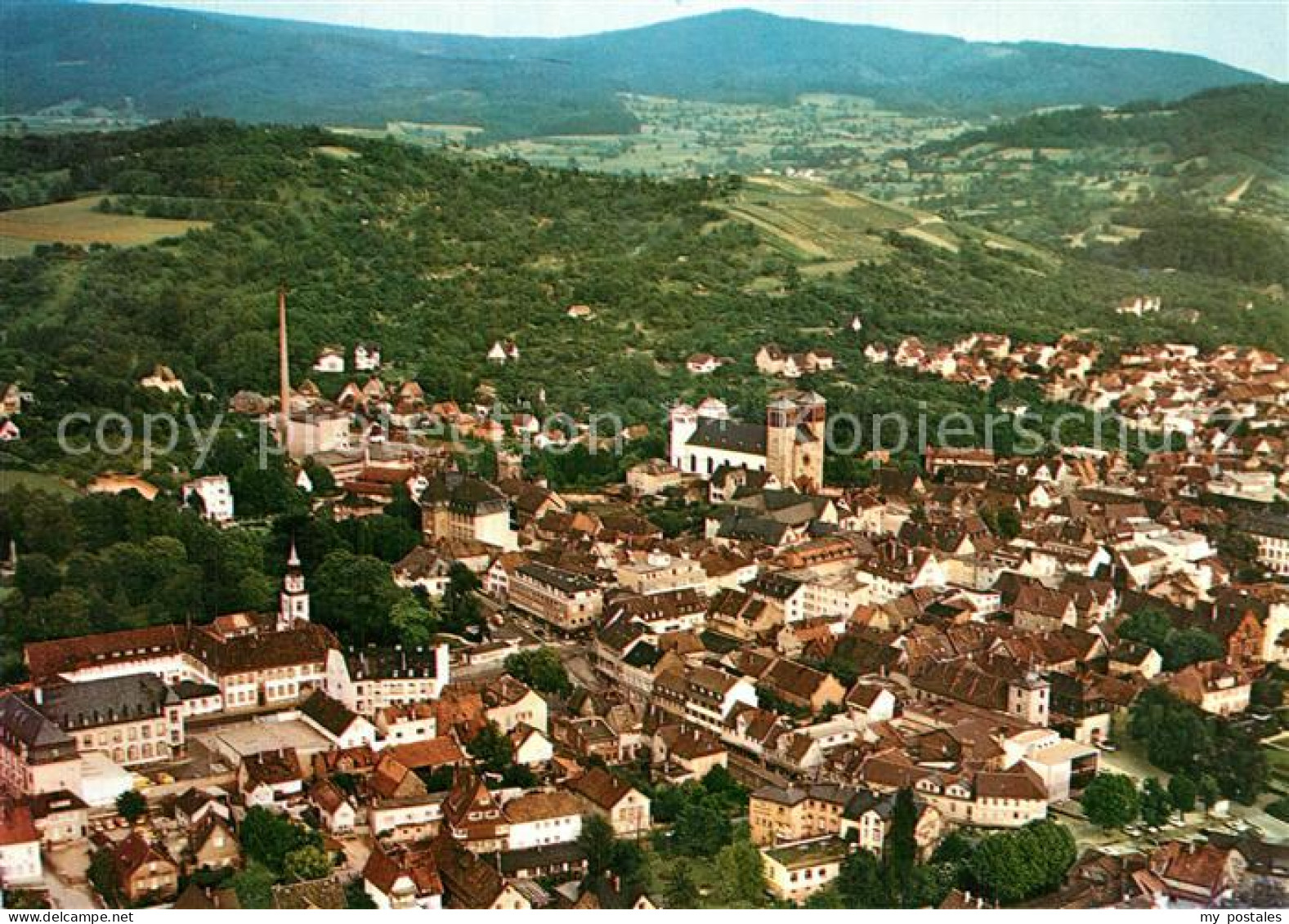 Bensheim Bergstrasse Fliegeraufnahme