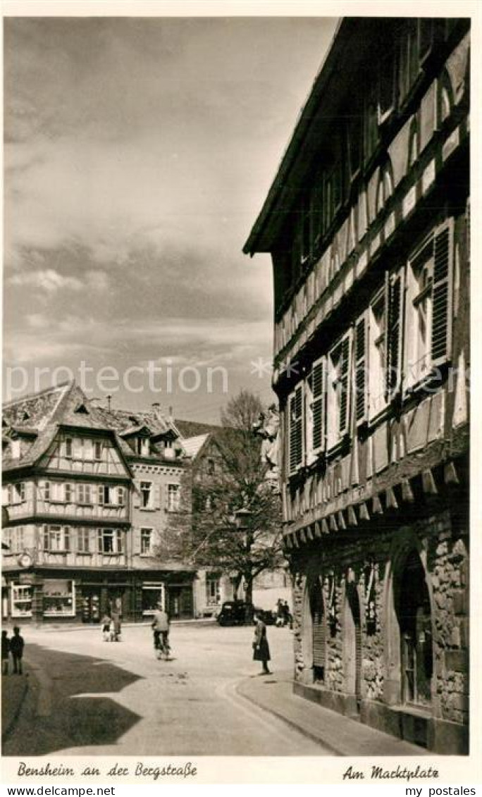 Bensheim Bergstrasse Marktplatz