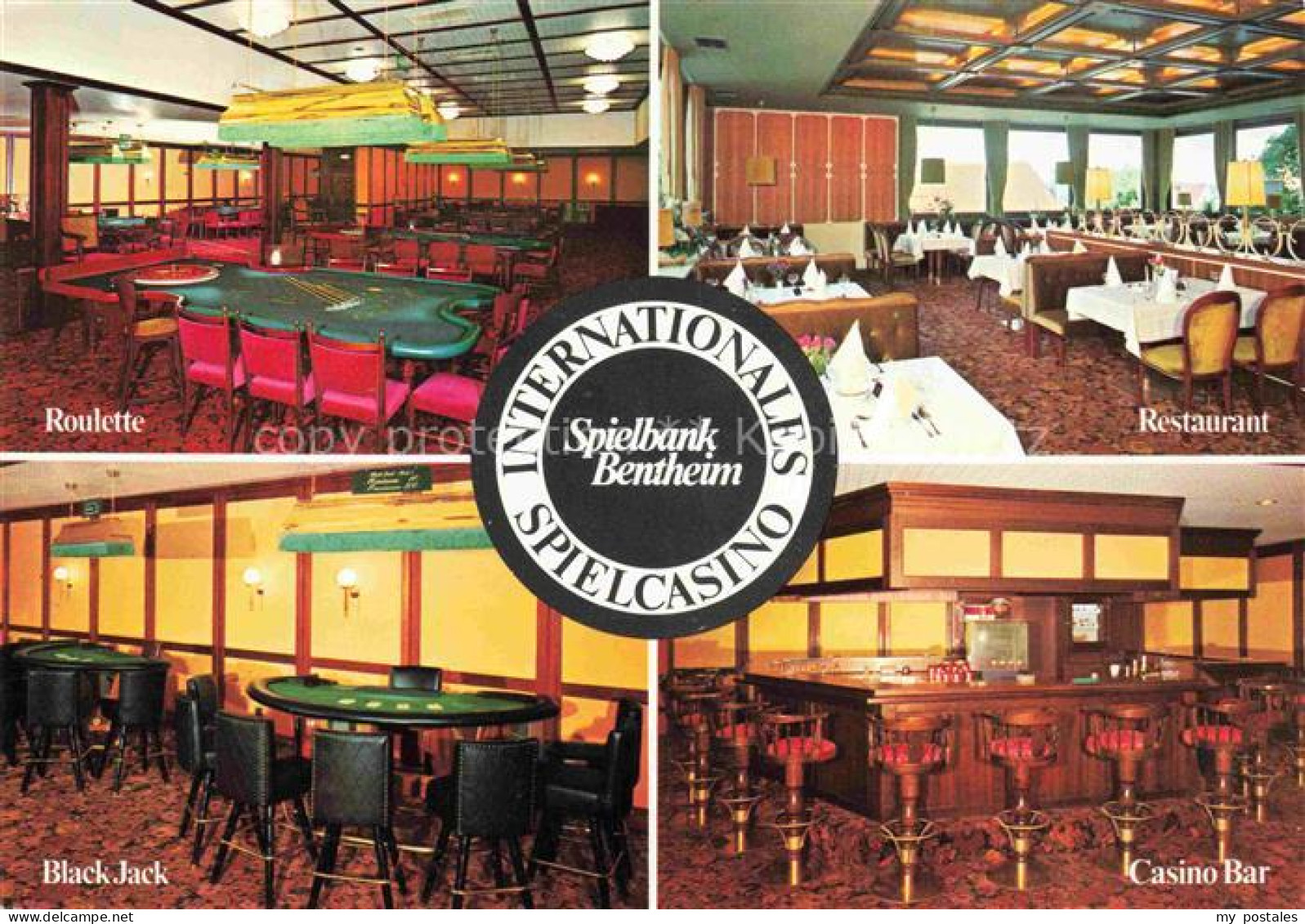 Bentheim BAD BENTHEIM Internationales Spielkasino Spielbank Roulette Restaurant