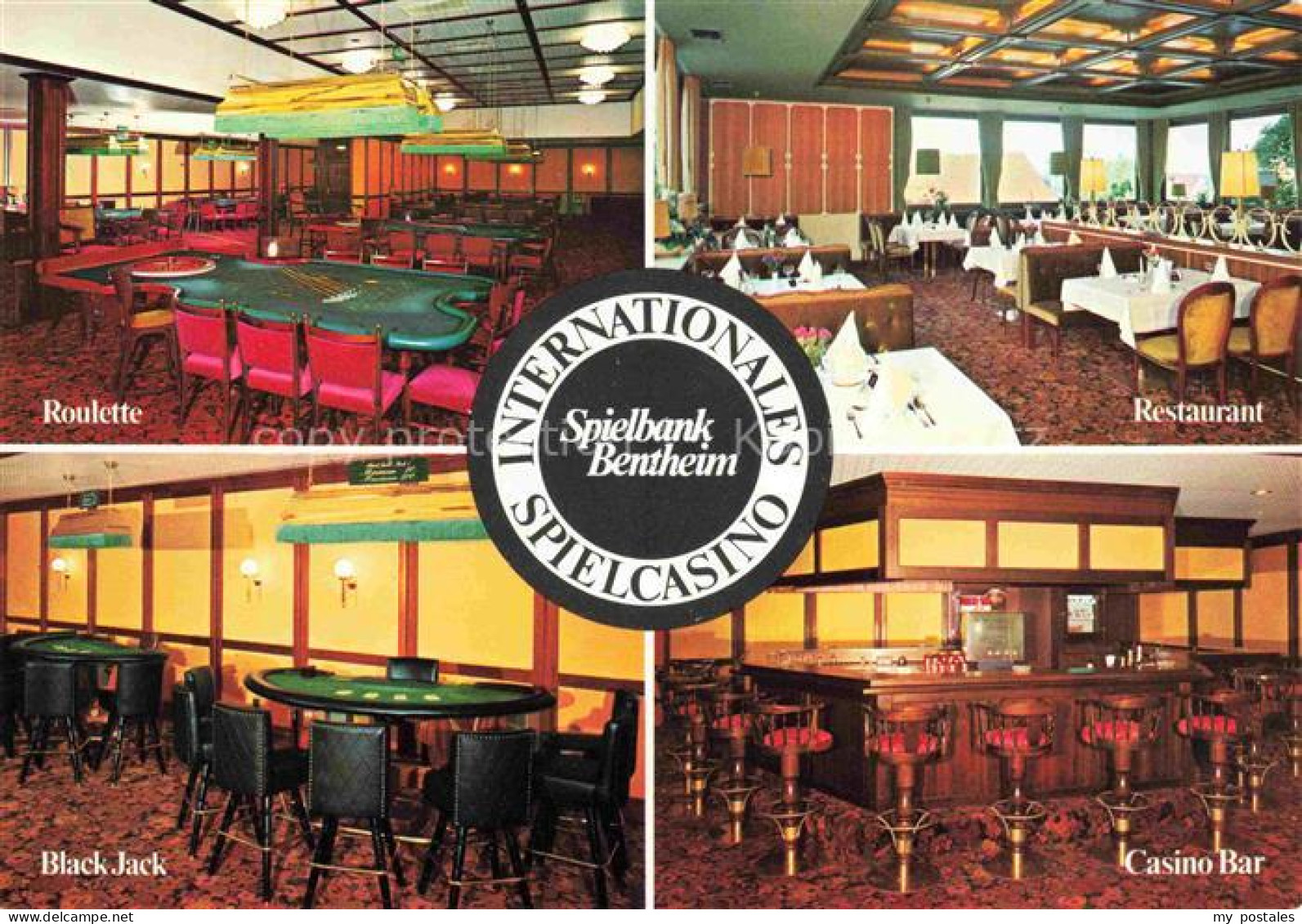 Bentheim BAD BENTHEIM Internationales Spielkasino Spielbank Roulette Restaurant