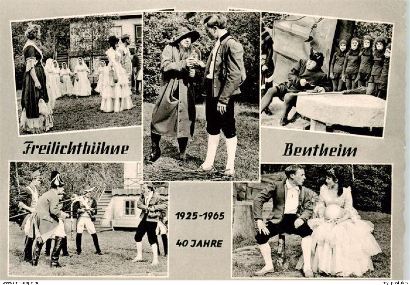 Bentheim Bad Freilichtbuehne Bentheim Auffuehrung Der Teufel mit den 3 goldenen