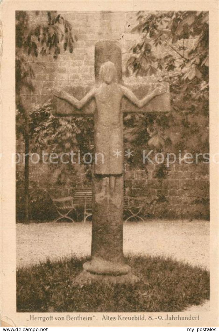 Bentheim Bad Herrgot von Bentheim Altes Kreuzbild 8.-9. Jhdt