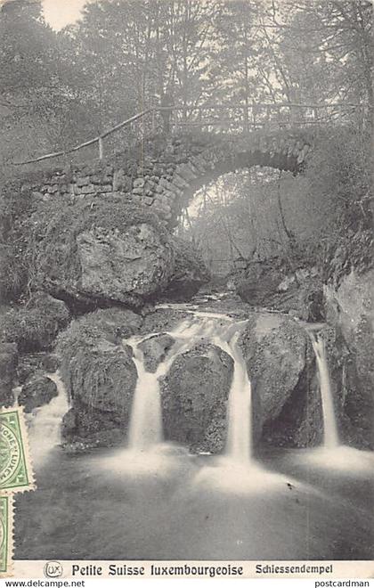 Luxembourg - Petite Suisse Luxembourgeoise - Schiessendempel - Ed. P. C. Schoren Serie Müllerthal 8