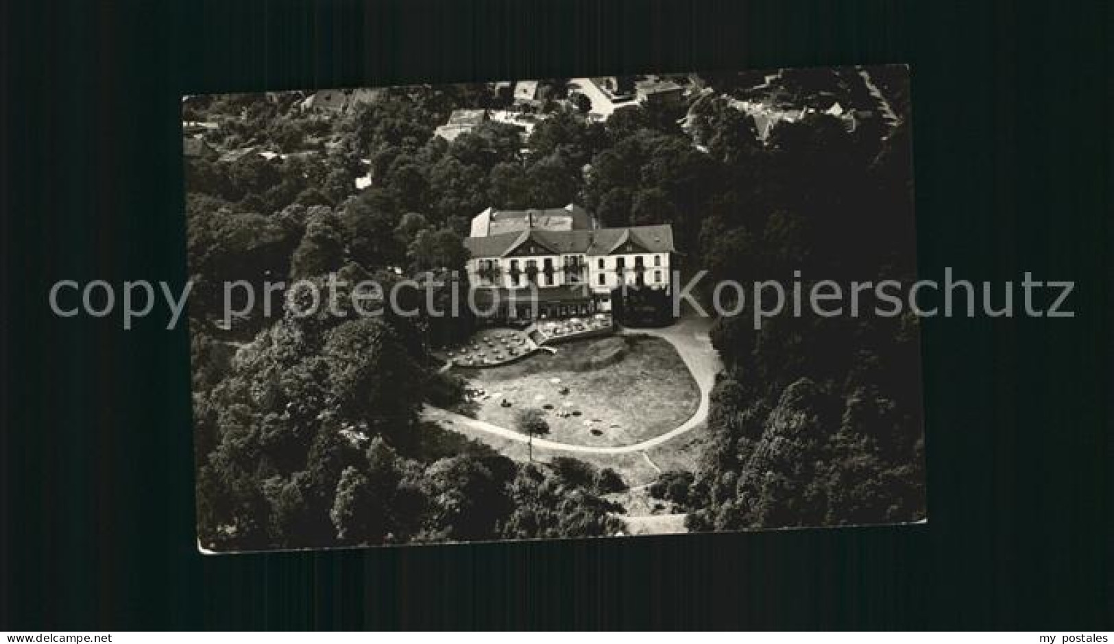 Berg en Dal Grand Hotel Groot Berg en Dal Fliegeraufnahme