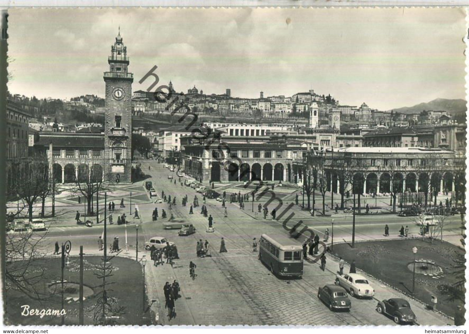 Bergamo - Bus - Foto-Ansichtskarte - Edizioni C.I.P. Bergamo