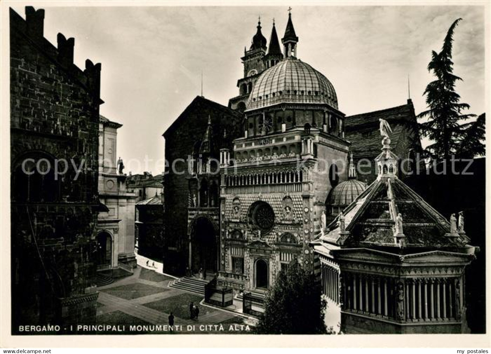 Bergamo Principali Monumenti Citta Alta