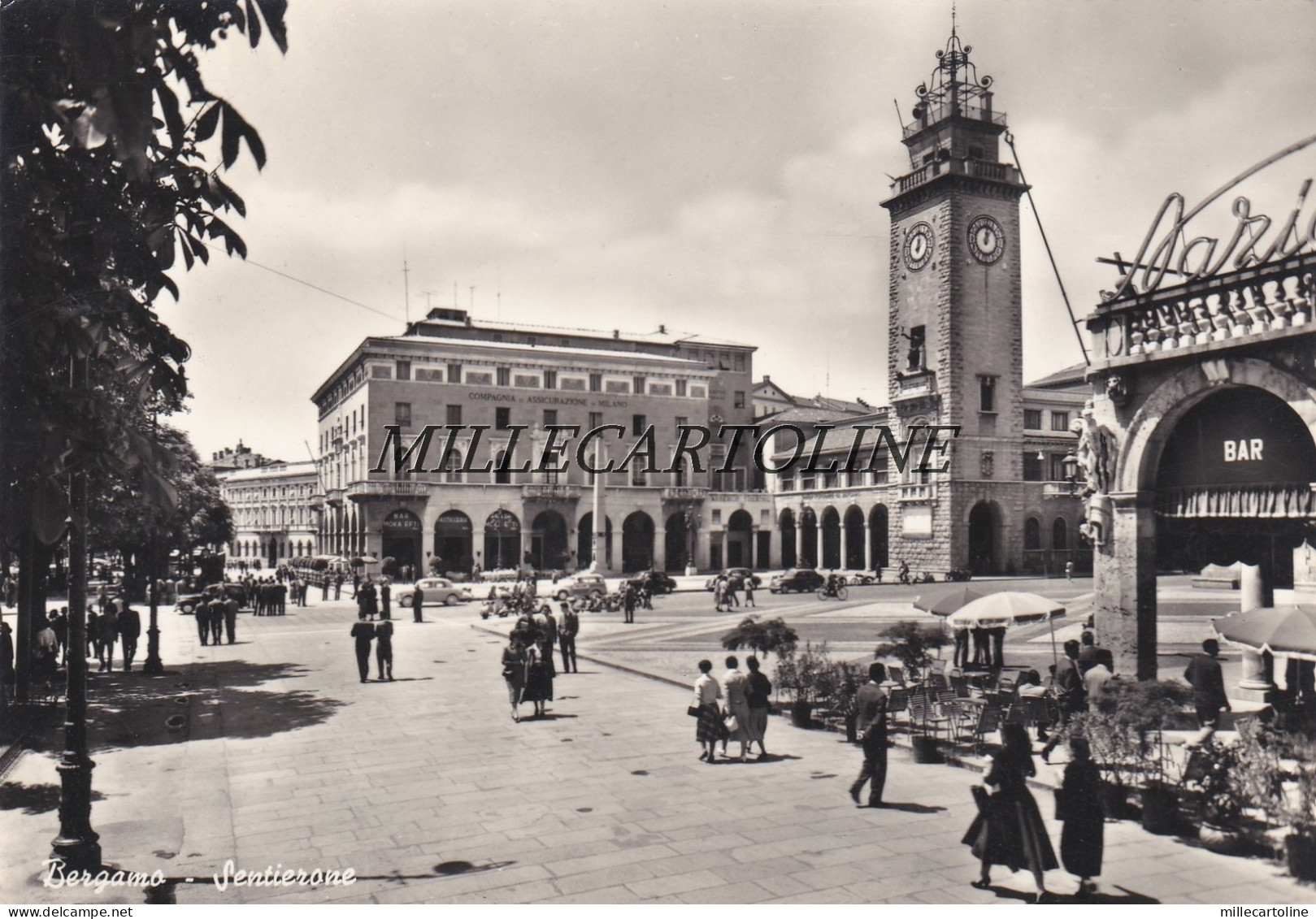BERGAMO:  Sentierone   1960