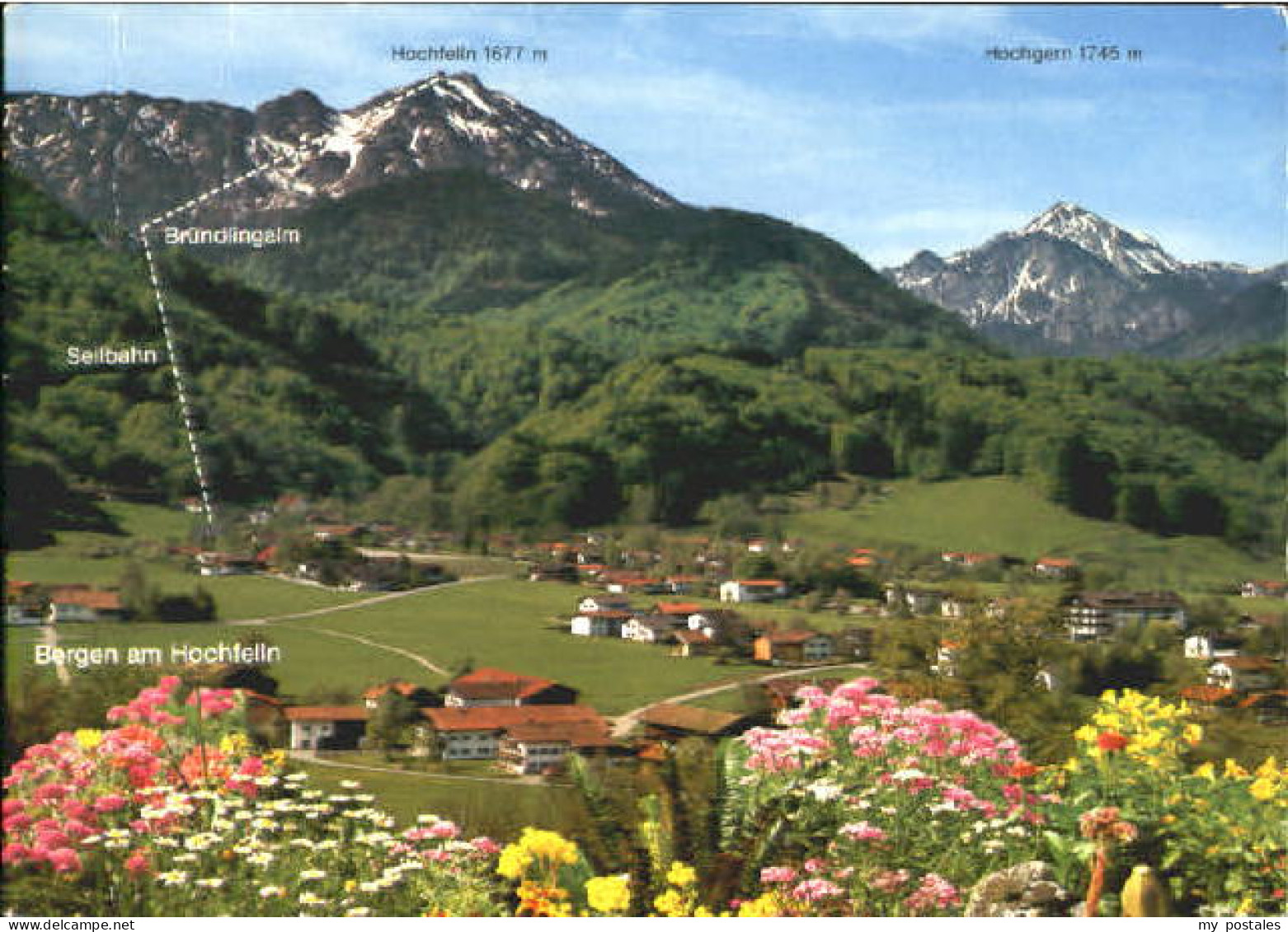Bergen Chiemgau Bergen Seilbahn x 1986