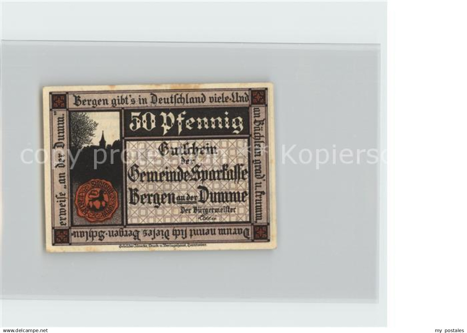 Bergen Dumme Bernhard von Bergen