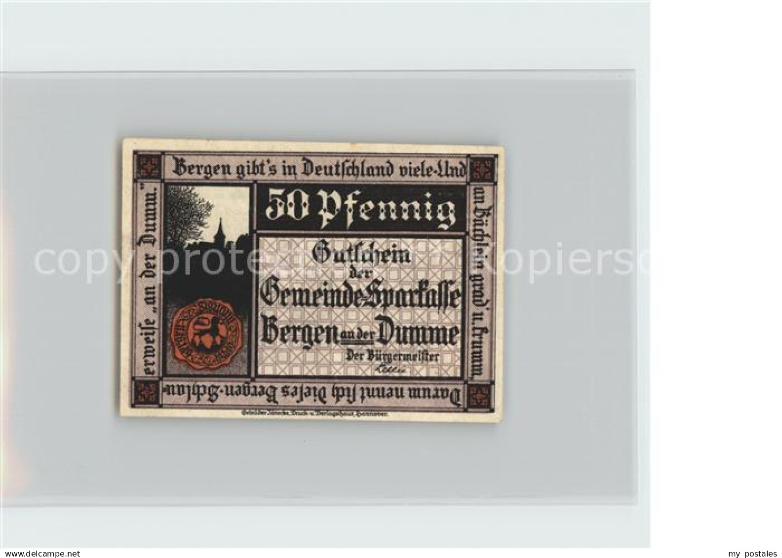Bergen Dumme Bernhard von Bergen