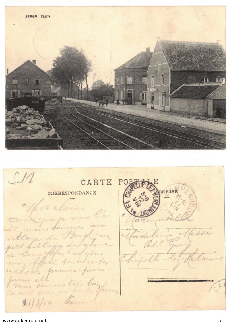 Bergh Berg Kampenhout Statie STATION du tram GARE du tram