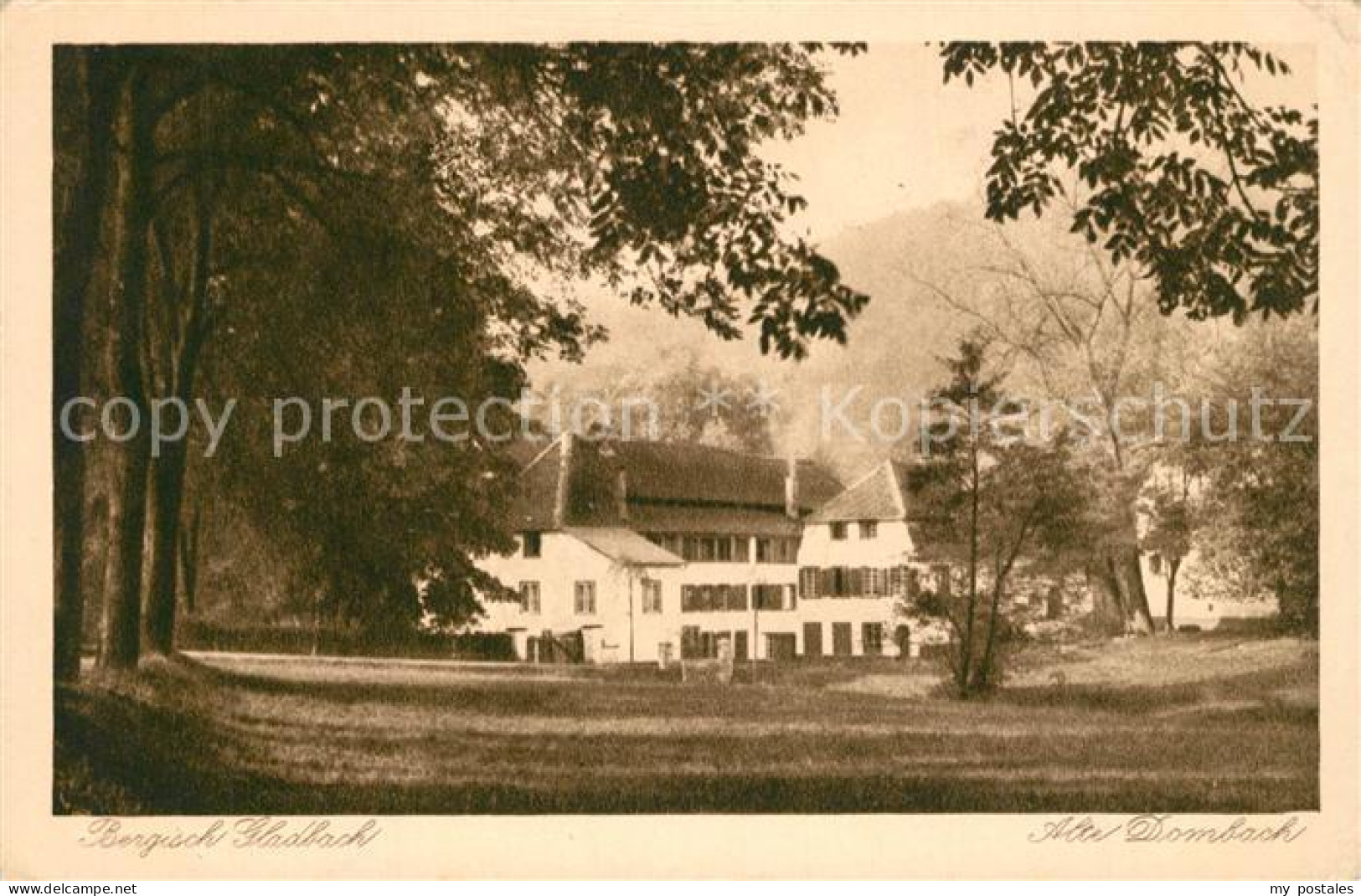 Bergisch Gladbach Ehemalige Papiermuehle Alte Dombach