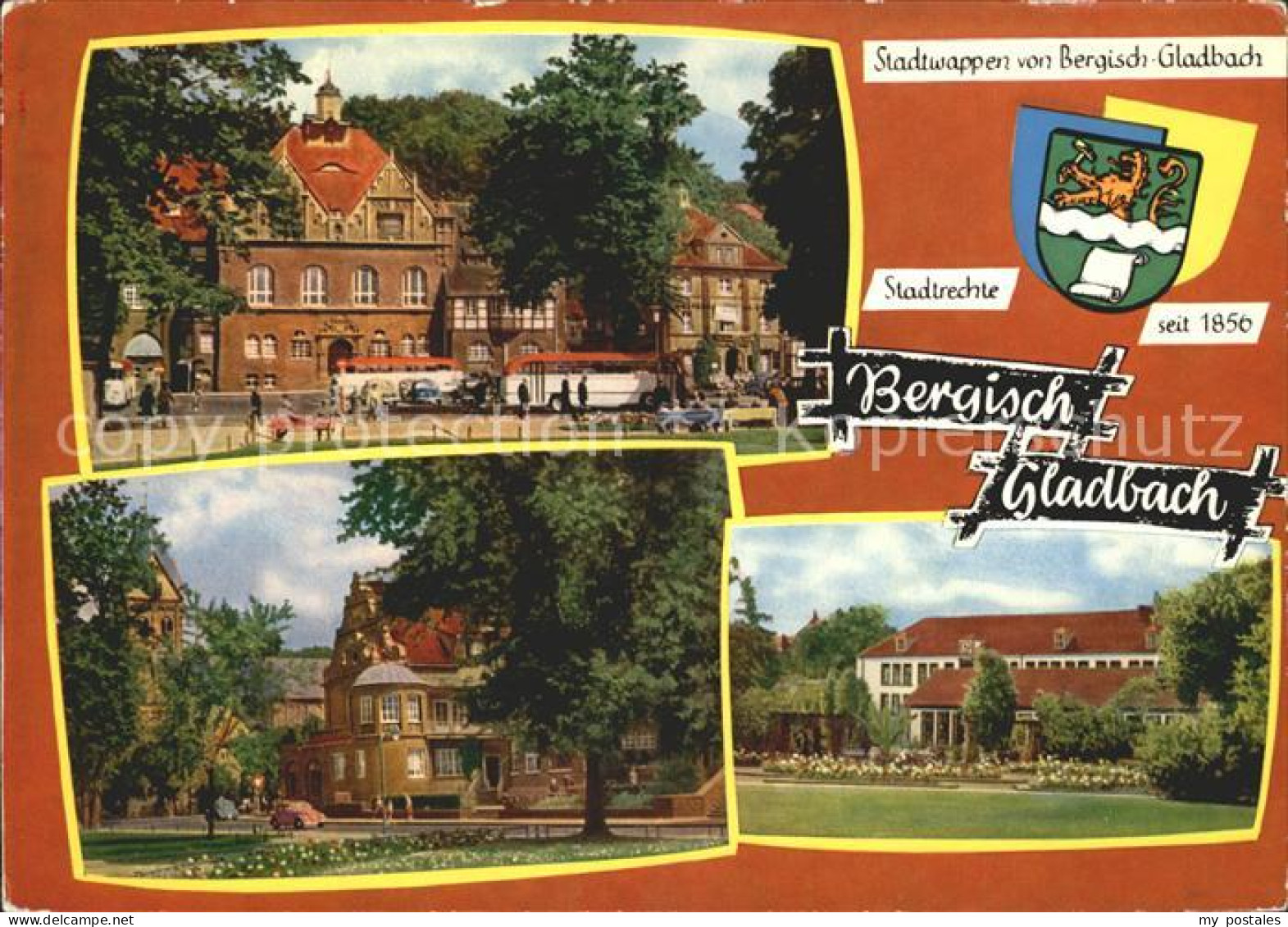 Bergisch Gladbach Rathaus Kirche Schule
