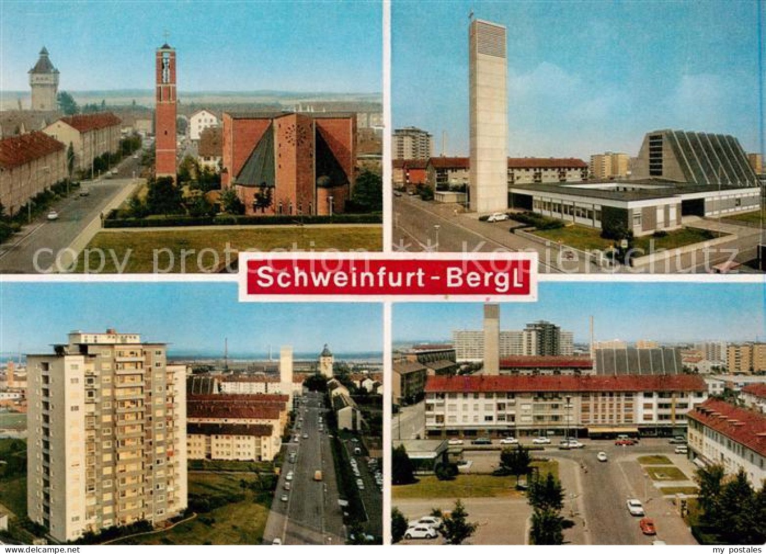 Bergl Schweinfurt Ortsansichten