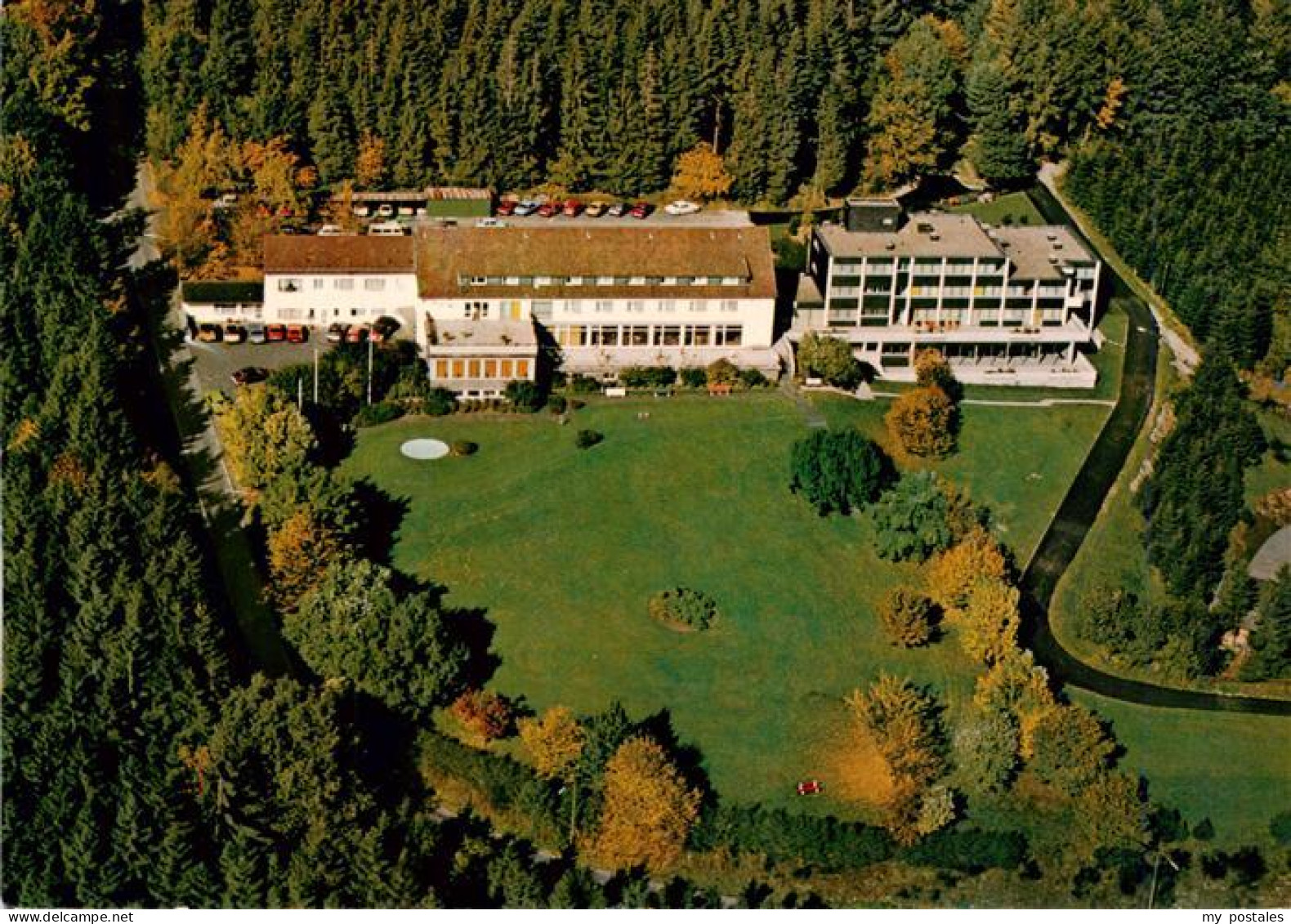Bergneustadt Feuerwehr Erholungsheim NRW Fliegeraufnahme
