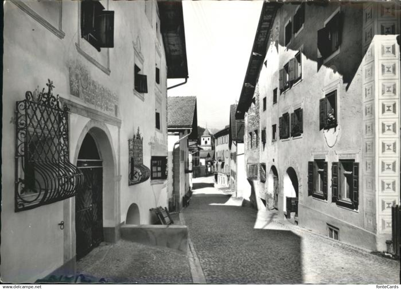 Berguen Bravuogn GR Dorfstrasse