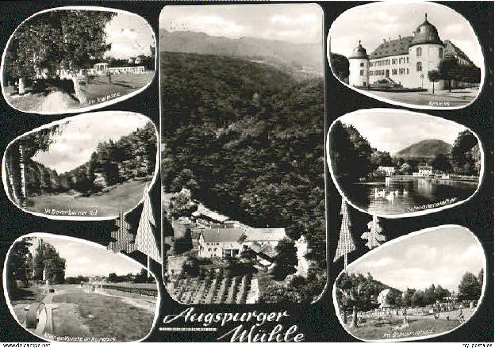 Bergzabern Bad Bergzabern Augspurger Muehle x 1959