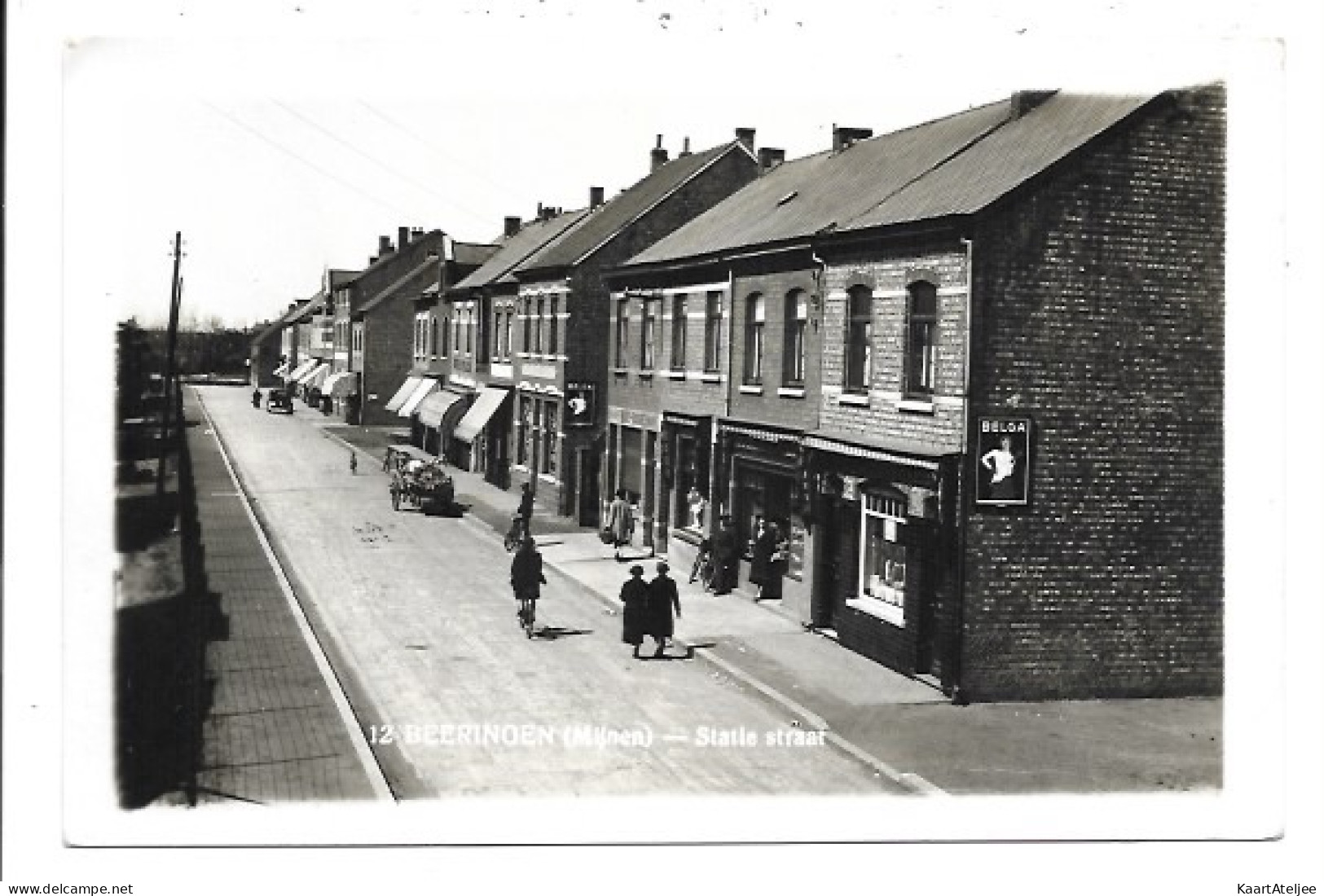 Beringen - Statie straat.